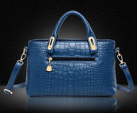Berühmte Marken Handtaschen Luxus Elegante Weibliche Big Bags Crocodile Damen Pu Leder Handtasche 3 Teile satz