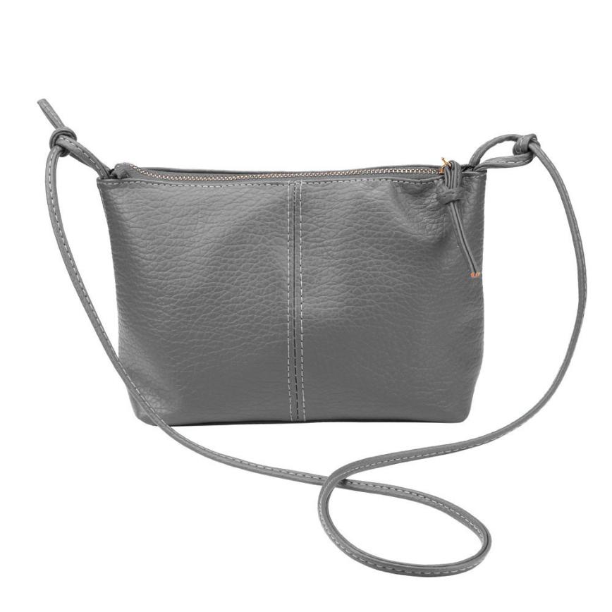 HEIßER Verkauf Damen Leder Handtaschen Sac ein Haupt Einfarbig Umhängetasche für Mädchen Bolsas