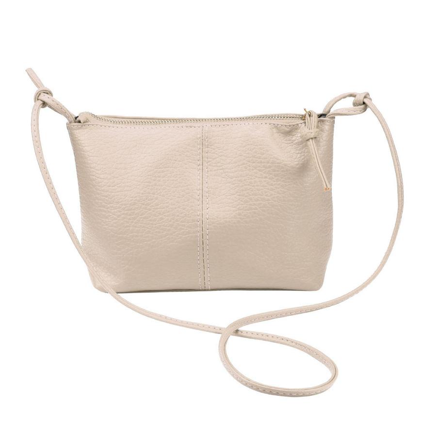 HEIßER Verkauf Damen Leder Handtaschen Sac ein Haupt Einfarbig Umhängetasche für Mädchen Bolsas