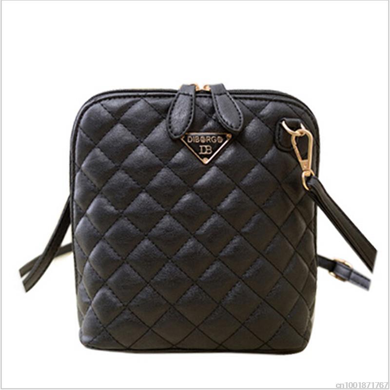 Heißer verkauf Damen Mode Kleine Shell Leder Plaid Handtasche Damen Messenger Bags Crossbody Tasche