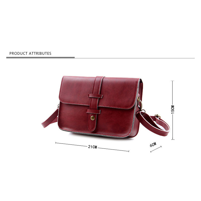 9 Farben Damen Umhängetaschen Hochwertigen Pu Leder Messenger Bags Mode Stil Damen Tasche Vintage Hülle Taschen