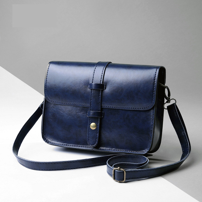 9 Farben Damen Umhängetaschen Hochwertigen Pu Leder Messenger Bags Mode Stil Damen Tasche Vintage Hülle Taschen