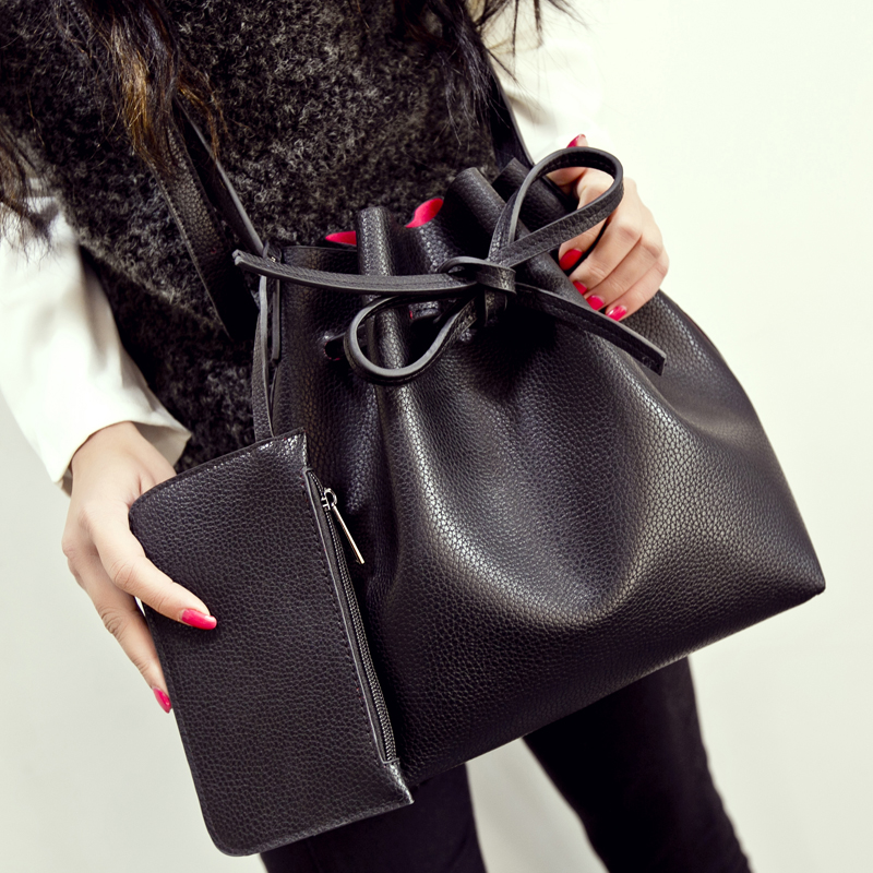Mode candy farbe mode allgleiches eimer Tasche pu Leder schulter kreuzkörper Damen Handtasche