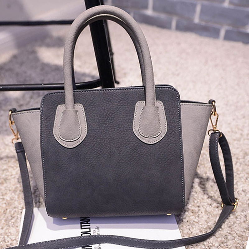 Bolso Mujer Vintage Neue Smiley Damen Einkaufstasche Damen Handtaschen Damen Umhängetasche Pu Leder Handtasche