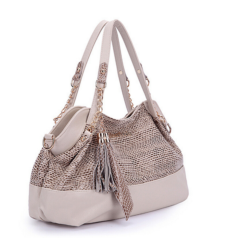 neue design beliebten Damen Umhängetasche Aus Echtem Leder Tasche Marke mode Damen Handtasche schlangenhaut