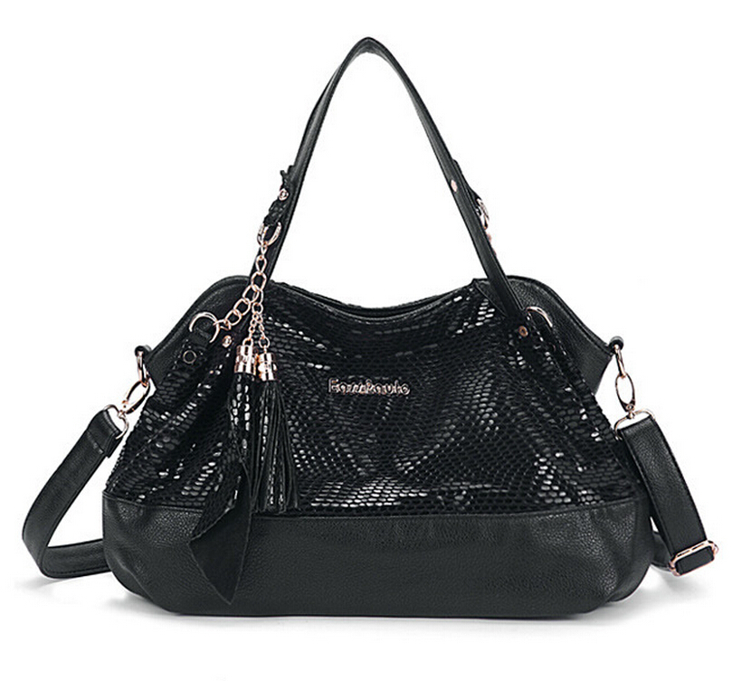 neue design beliebten Damen Umhängetasche Aus Echtem Leder Tasche Marke mode Damen Handtasche schlangenhaut
