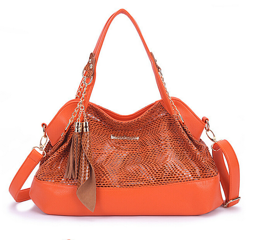 neue design beliebten Damen Umhängetasche Aus Echtem Leder Tasche Marke mode Damen Handtasche schlangenhaut