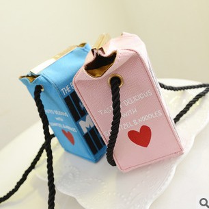 Die beste Milch HAUPT Marke neue Mode Japan und koreanischen Stil Damen Handtaschen drucken Tasche Leinwand Schulter
