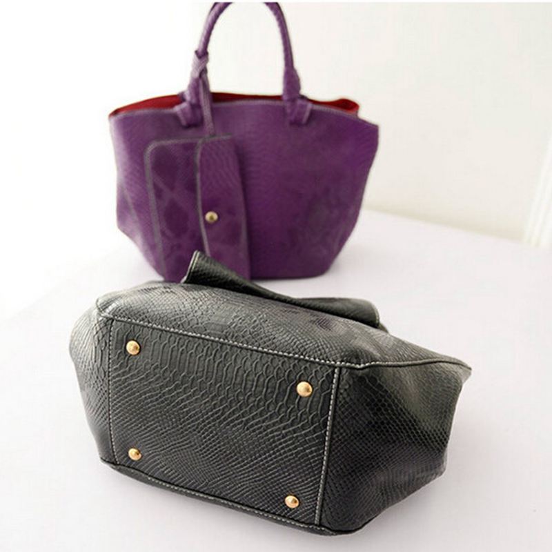 Leder Taschen Krokodil Schlangenhaut Damen Handtasche Fashion Designer Marke hohe Qualität Umhängetaschen