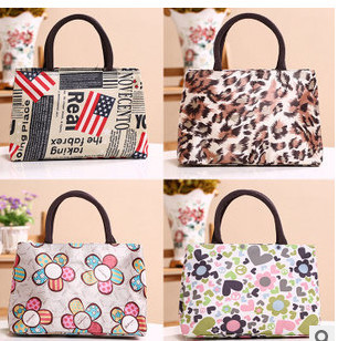 Die neue Handtaschen hochwertige mode leinwand bunte Tasche gedruckt Tasche Damen Handtaschen 30*20*10 CM