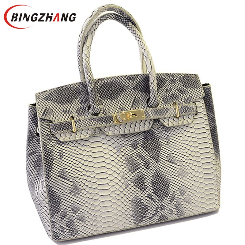 Marke mode schlangenhaut Taschen Damen Handtasche Neue hohe qualität Damen messenger bags Designer Leder