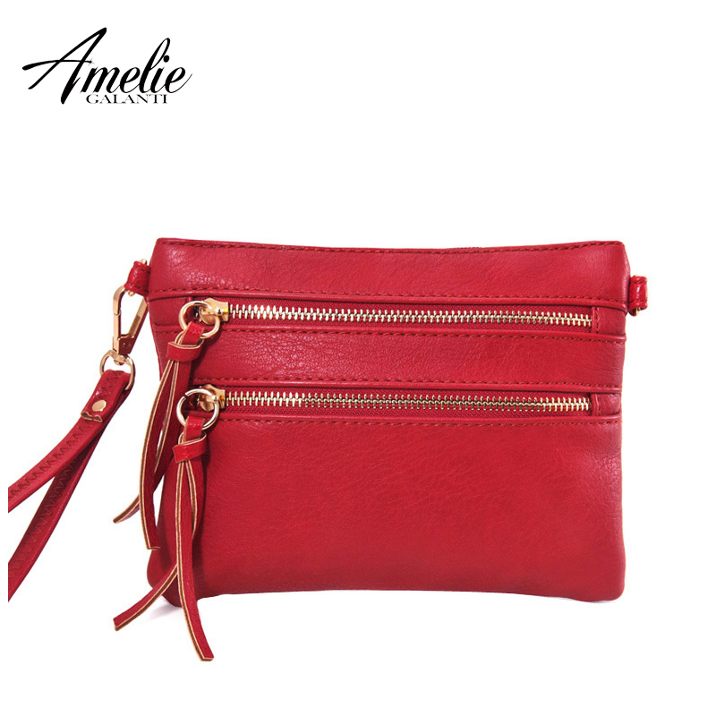 Amelie galanti neue mode Taschen Damen Leder Handtaschen Schulter kleine Tasche Damen Umhängetasche