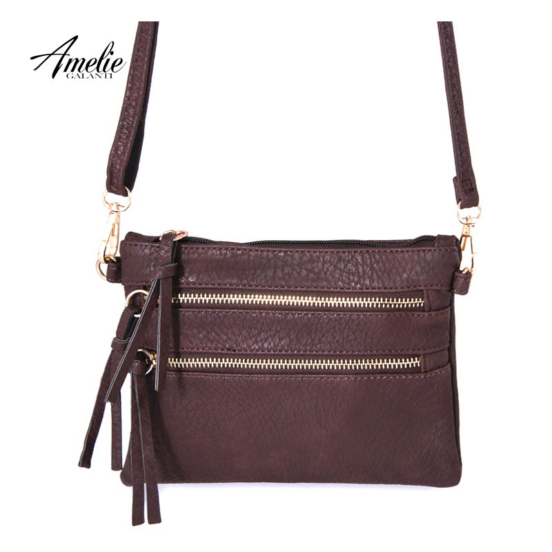 Amelie galanti neue mode Taschen Damen Leder Handtaschen Schulter kleine Tasche Damen Umhängetasche