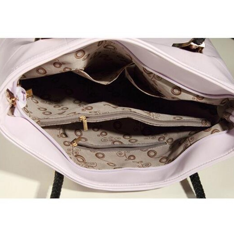 neue Stil Damen Mode Pu Leder Handtasche Damen Umhängetasche Messenger Bags Freies Verschiffen