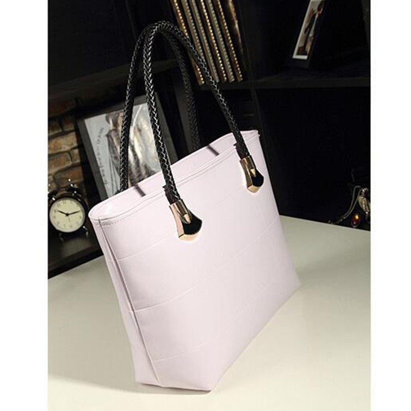 neue Stil Damen Mode Pu Leder Handtasche Damen Umhängetasche Messenger Bags Freies Verschiffen