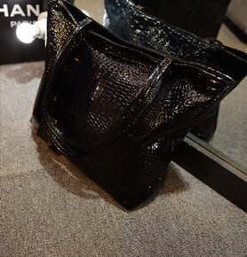 Umhängetaschen Heiße Beiläufige Krokodil Damen Große Einkaufstasche Damen Handtaschen Metallic