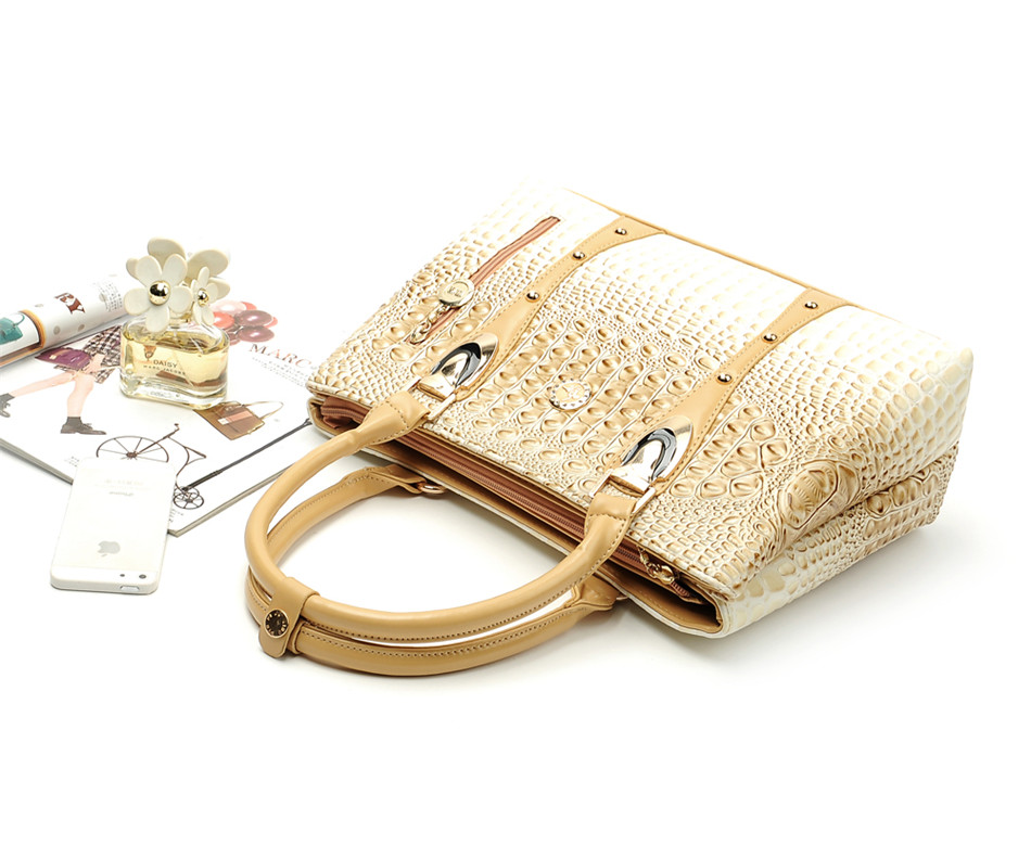 Mode Damen Handtaschen Krokodil Designer Taschen Handtasche Für Damen Berühmte Marke Bolsos Feminina Damen