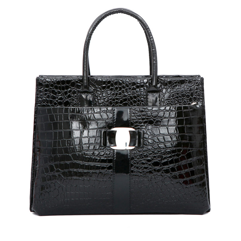 Neue Mode PU Leder Retro Pack Handtaschen Damen Alligator Handtasche Messenger Schultertasche Damen Tasche Förder