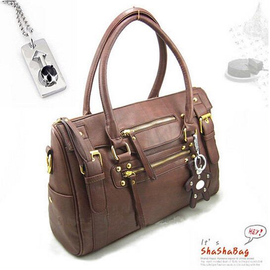 neue Design Pu Leder Damen Handtasche Vintage Tragen TroddelDamen Messenger Umhängetasche Lässig