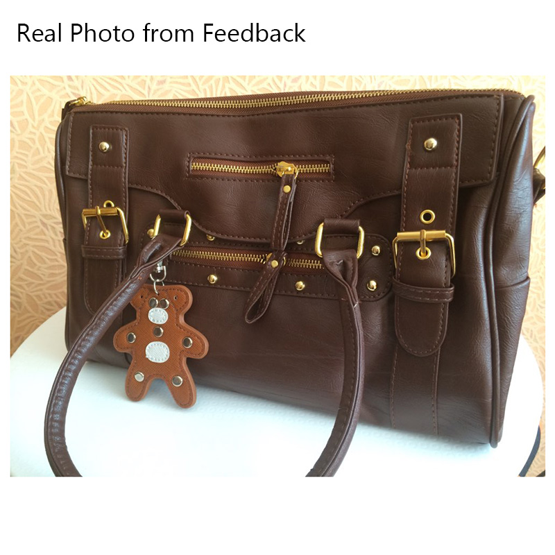 neue Design Pu Leder Damen Handtasche Vintage Tragen TroddelDamen Messenger Umhängetasche Lässig