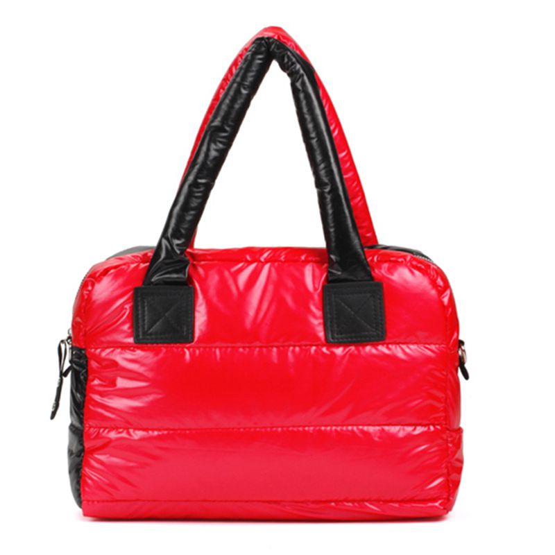 Neue Damen Handtasche feder Taschen Neue winter raum Taschen han ausgabe unten baumwolle gefütterte Tasche