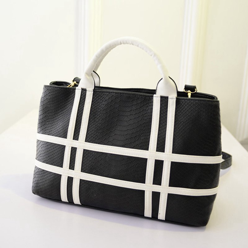 Mode marke Tasche Neue ankunft mode temperament streifen Umhängetaschen Damen Handtaschen krokodilTasche