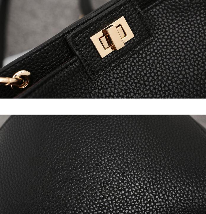 mode neue Damen Handtaschen aus Leder Litschi katze Damen Umhängetasche Umhängetasche marke designer Tasche