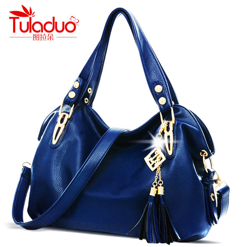 Qualität PU Leder Quaste Tasche Umhängetaschen Damen Messenger Bags Damen Handtasche Damen Leder