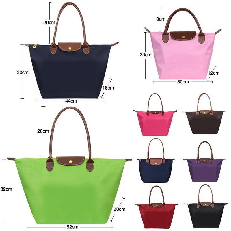 Frankreich beliebten Top Griff Taschen Designer Handtaschen Hohe Qualität Nylon faltbare Damen bolsos