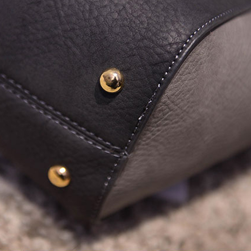 frühling Smiley Pu Leder Einkaufstasche Damen Trapeze Mode Designer Handtaschen Hochwertige Damen Vintage