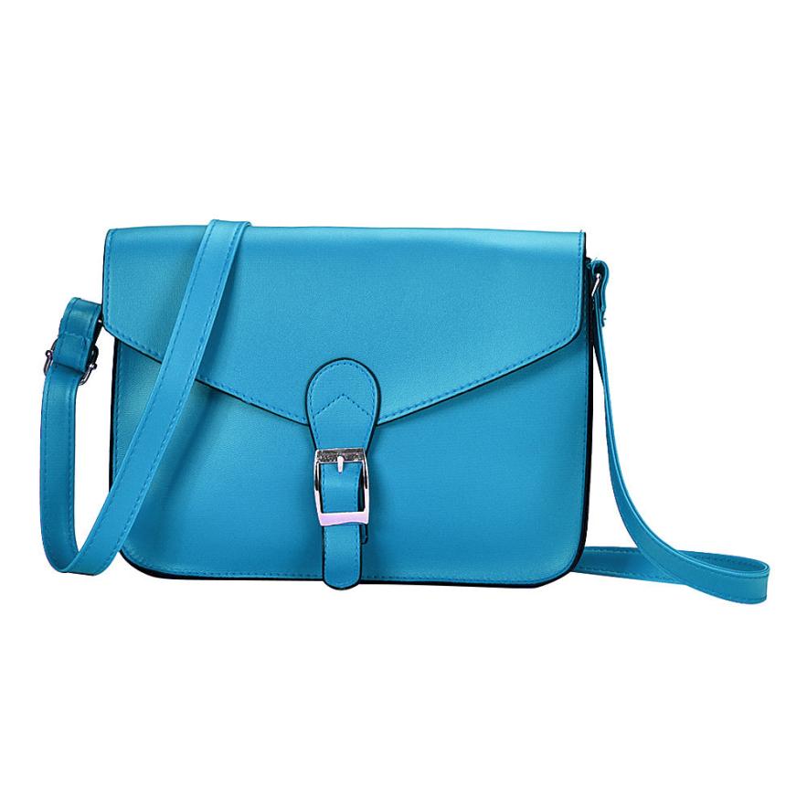 Marke weibliche bolsos neue Mode Damen Tasche PU Leder Umhängetasche Damen kleine Handtasche Retro Vintage Messen