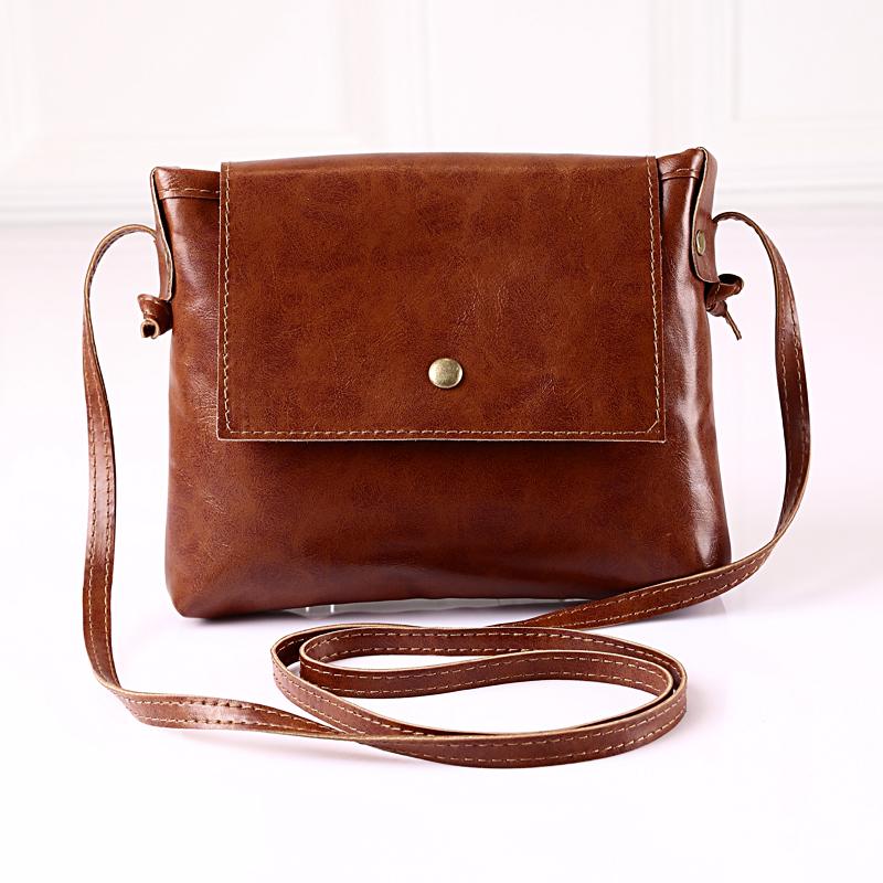 New vintage Leder Damen Umhängetasche marke kleine mädchen Handtasche schwarz dame party crossbody Handtasche