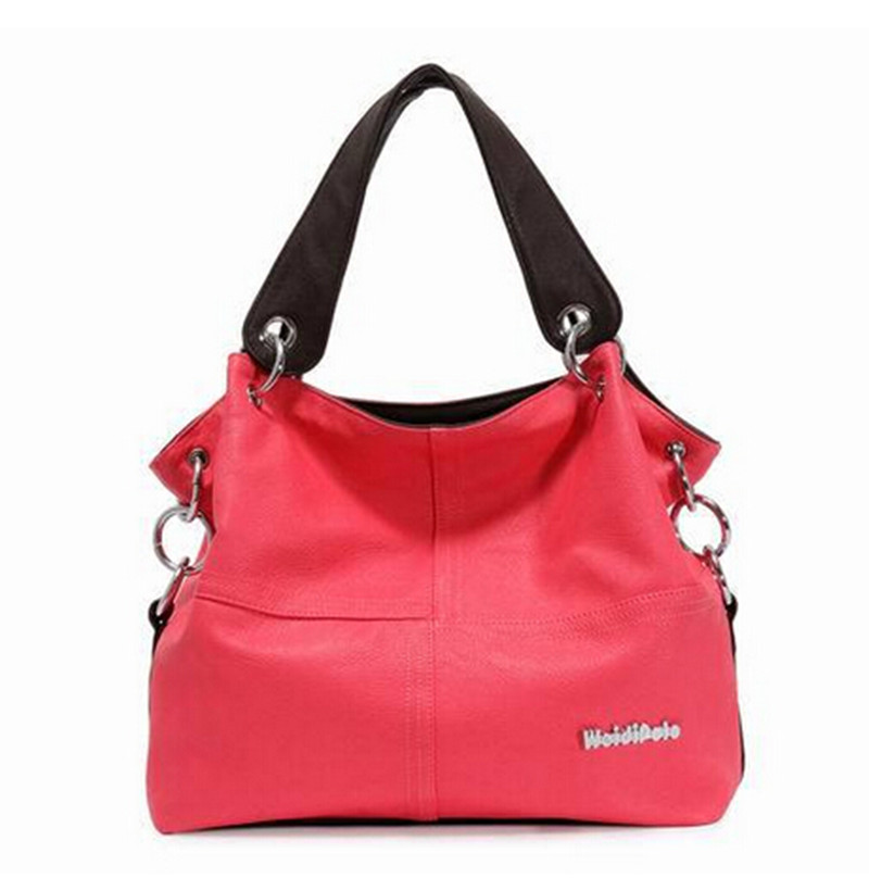Damen Vielseitig Handtasche Weiche Angebot PU Ledertasche n Reißverschluss Umhängetasche Splice Pfropfen