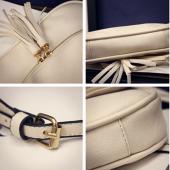 Brand Damen bag Leder Umhängetaschen messenger quaste Handtaschen crossbody hochwertige