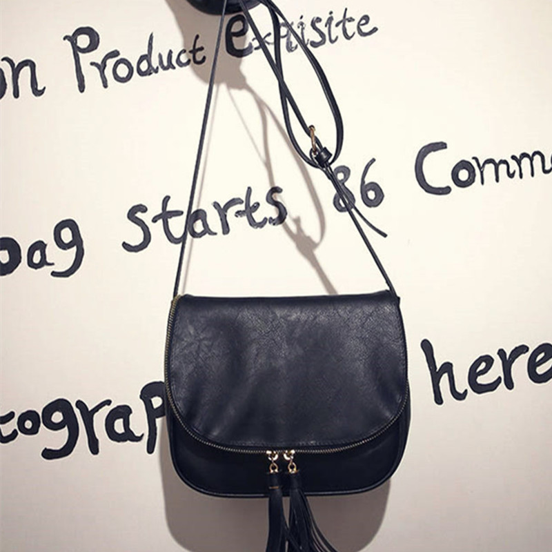 Brand Damen bag Leder Umhängetaschen messenger quaste Handtaschen crossbody hochwertige