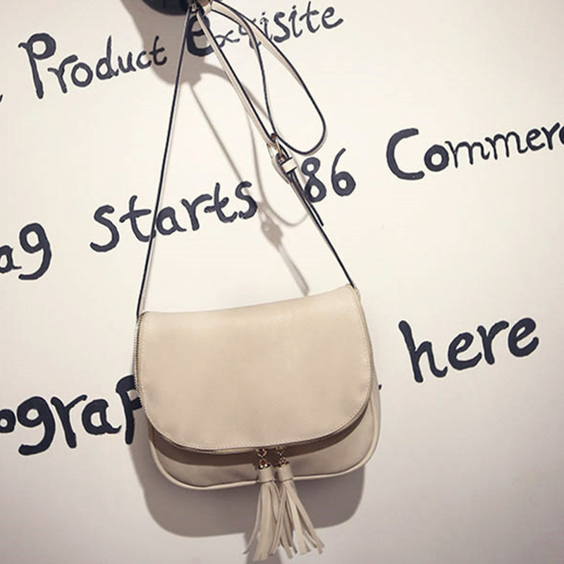 Brand Damen bag Leder Umhängetaschen messenger quaste Handtaschen crossbody hochwertige