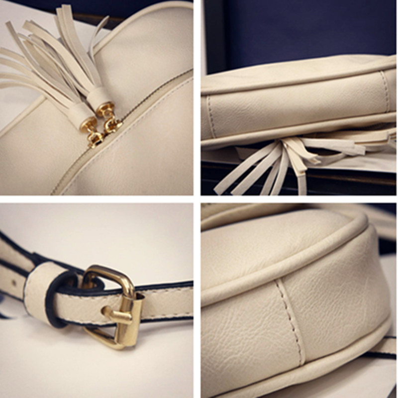 Brand Damen bag Leder Umhängetaschen messenger quaste Handtaschen crossbody hochwertige