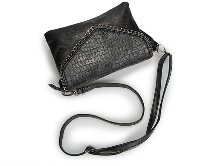 Niedrigsten preis neue mode Damen sommer kleine Umhängetasche Weichen pu Leder Schwarz crossbody Tasche