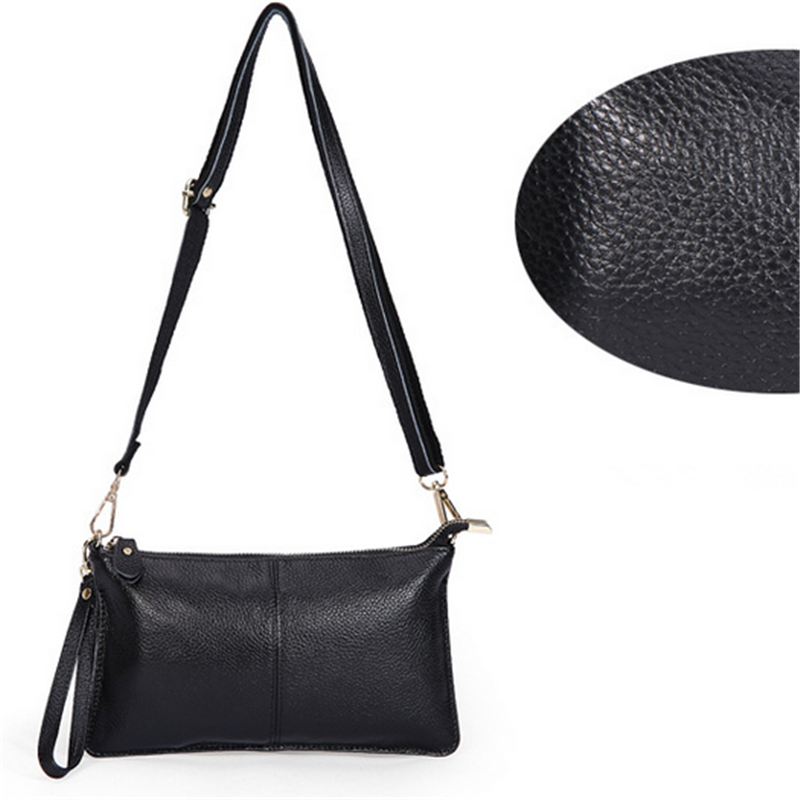 J25 neue 100% echte natürliche echte Leder hülle Damen clutch bag crossbody Umhängetasche weiblichen