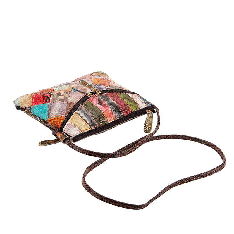 Snakeskin Damen Umhängetaschen Echtem Leder Damen Umhängetasche Dame Umhängetasche RindsLeder Damen