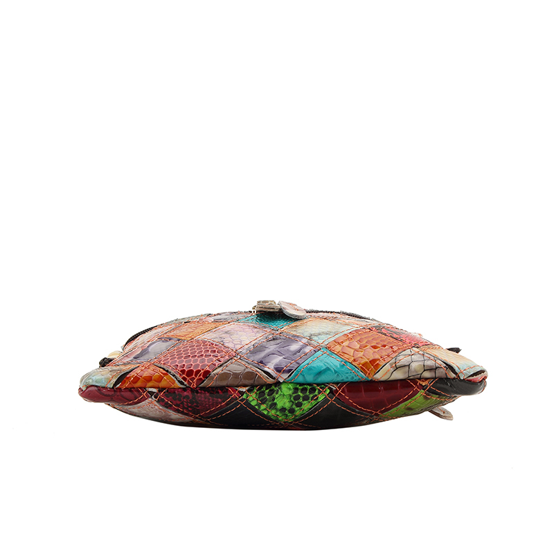 Snakeskin Damen Umhängetaschen Echtem Leder Damen Umhängetasche Dame Umhängetasche RindsLeder Damen