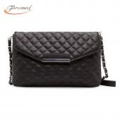 Mode schwarz weiß Damen Umhängetasche pu Leder schulter crossbody Tasche clutch Handtasche Tote Geldbeutel