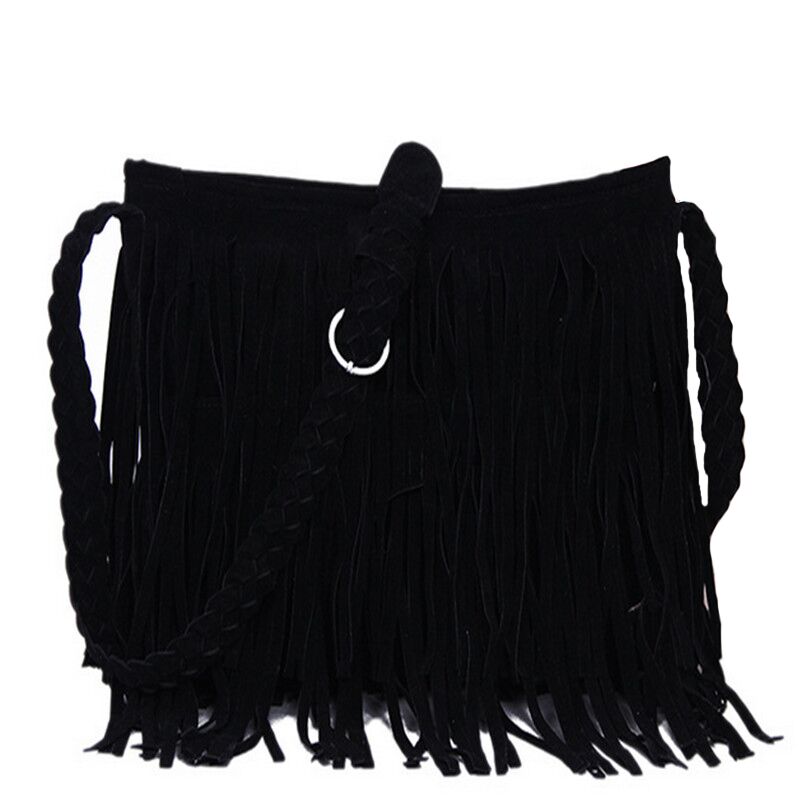 neue Damen Messenger Taschen Quaste Crossbody Sechs farben Fringe Schultertasche Handtasche Damen Hohe Qualität