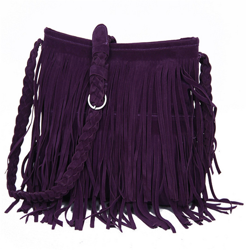 neue Damen Messenger Taschen Quaste Crossbody Sechs farben Fringe Schultertasche Handtasche Damen Hohe Qualität