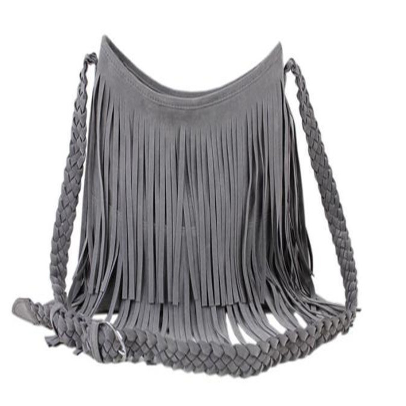 neue Damen Messenger Taschen Quaste Crossbody Sechs farben Fringe Schultertasche Handtasche Damen Hohe Qualität