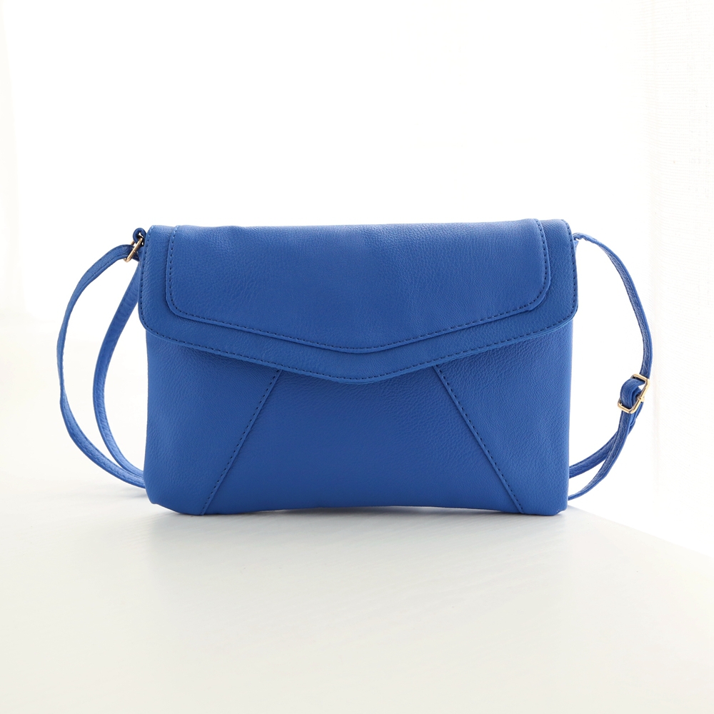 Herold Mode Umschlag Kupplung Geldbörse Candy Farbe Damen Umhängetasche Lässig Damen Tasche Vintage Pu