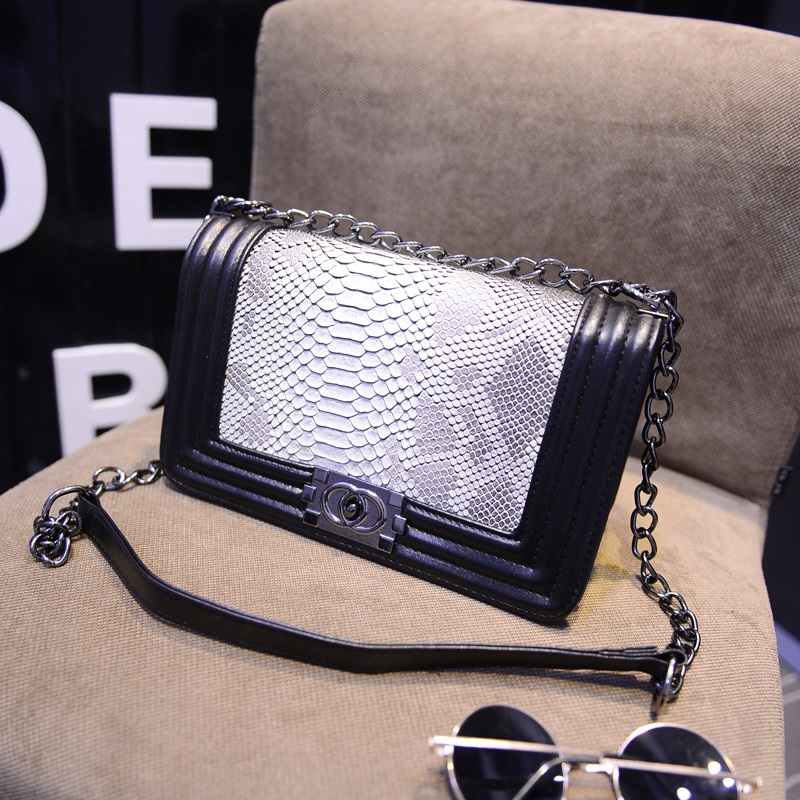 neue Mode schlangenLeder Damen Handtaschen aus Leder Damen Tasche Umhängetaschen Damen messenger bags Dament