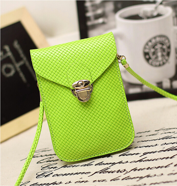 Fashion Rose Damen Mini Kleine Cross Body Taschen Handy Tasche Bolsas de Marca Pu Leder Plaid Handtasche