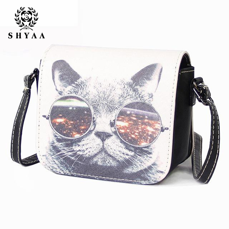 HOT Verkauf Druck comic figuren und Handtaschen Damen messenger bags Damen Umhängetasche