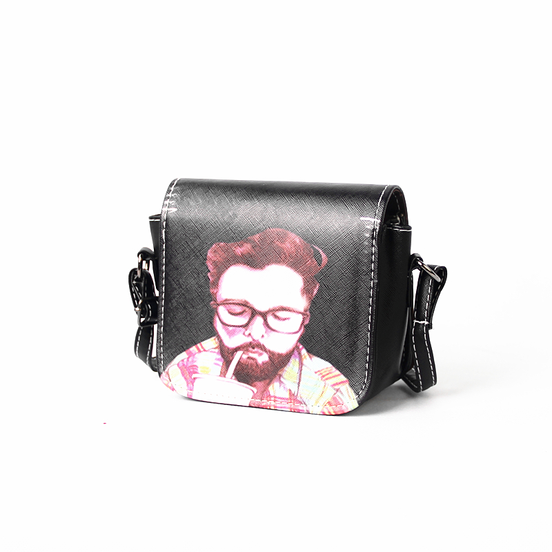 HOT Verkauf Druck comic figuren und Handtaschen Damen messenger bags Damen Umhängetasche
